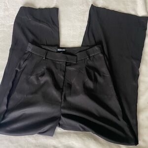 PrettyLittleThing Black Wide-Leg Pants